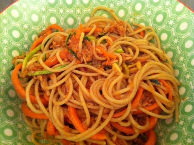 Spaghetti tricolore - De Leuke Keuken